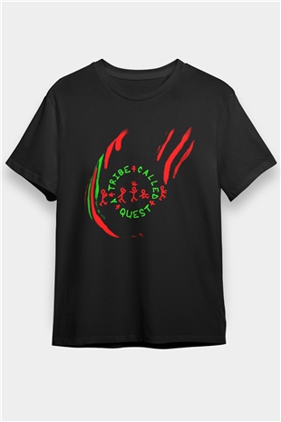 A Tribe Called Quest Siyah Unisex Tişört T-Shirt - TişörtFabrikası