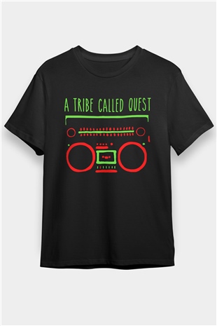 A Tribe Called Quest Siyah Unisex Tişört T-Shirt - TişörtFabrikası