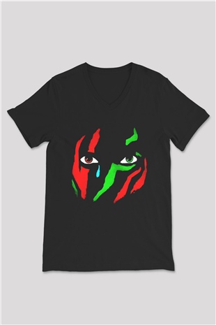 A Tribe Called Quest Siyah Unisex V Yaka Tişört T-Shirt