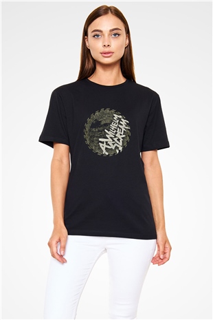 A Wilhelm Scream Baskılı Unisex Siyah Tişört