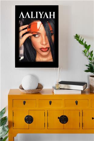 Aaliyah Desenli Ahşap Mdf Tablo 40 cm x 60 cm