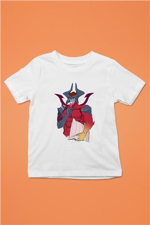 Aatrox James Baskılı Beyaz Unisex Beyaz Çocuk Tişört - Tshirt