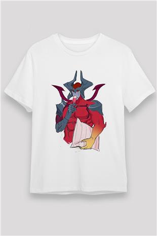 Aatrox James Baskılı Unisex Beyaz Tişört - Tshirt