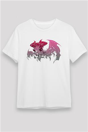 Aatrox James Baskılı Unisex Beyaz Tişört - Tshirt
