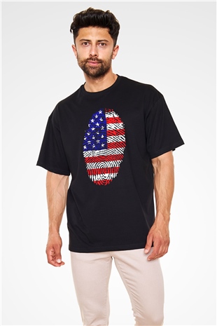 ABD Siyah Oversize Tişört Oversize T-shirt - TişörtFabrikası