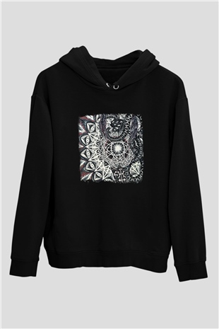 Abigail Williams Baskılı Unisex Siyah Hoodie