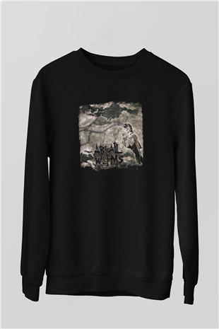 Abigail Williams Baskılı Unisex Siyah Sweatshirt
