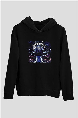 Abigail Williams Baskılı Unisex Siyah Hoodie