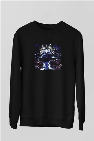 Abigail Williams Baskılı Unisex Siyah Sweatshirt