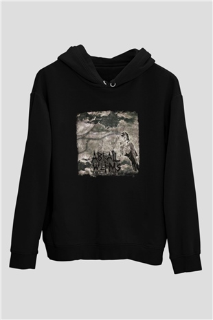 Abigail Williams Baskılı Unisex Siyah Hoodie