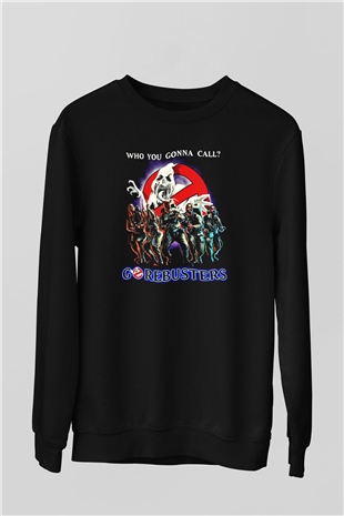 Aborted Siyah Unisex Sweatshirt