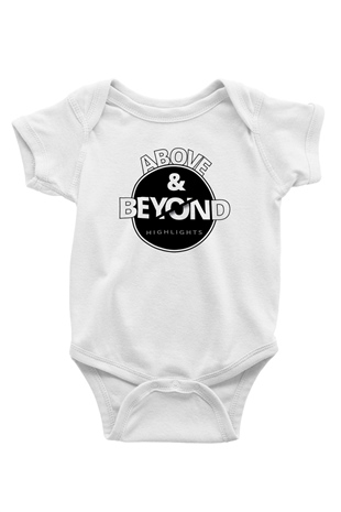 Above and Beyond Beyaz Bebek Body - Zıbın