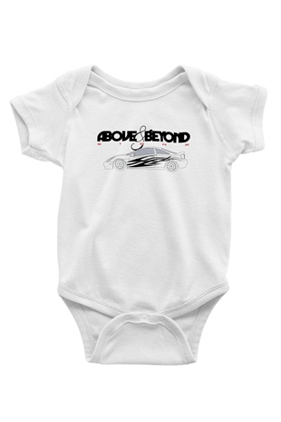 Above and Beyond Beyaz Bebek Body - Zıbın