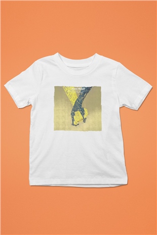 Above and Beyond Beyaz Unisex Çocuk Tişört