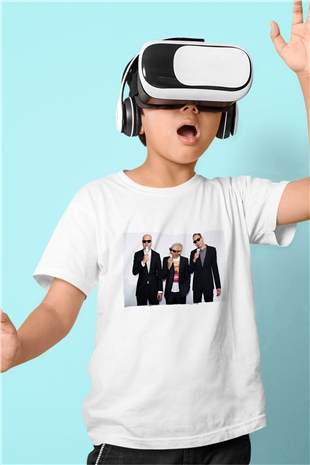 Above and Beyond Beyaz Unisex Çocuk Tişört