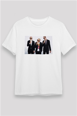 Above and Beyond Beyaz Unisex Tişört T-Shirt - TişörtFabrikası