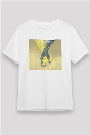Above and Beyond Beyaz Unisex Tişört T-Shirt - TişörtFabrikası