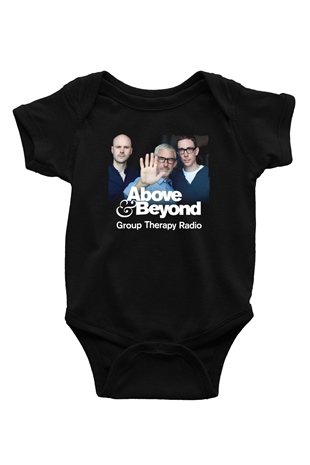 Above and Beyond Siyah Bebek Body - Zıbın
