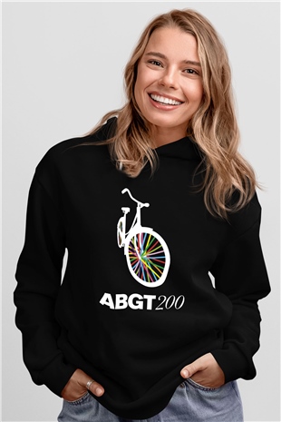 Above and Beyond Siyah Unisex Hoodie