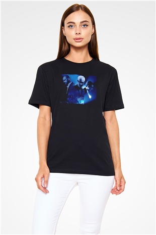Above and Beyond Siyah Unisex Tişört T-Shirt - TişörtFabrikası