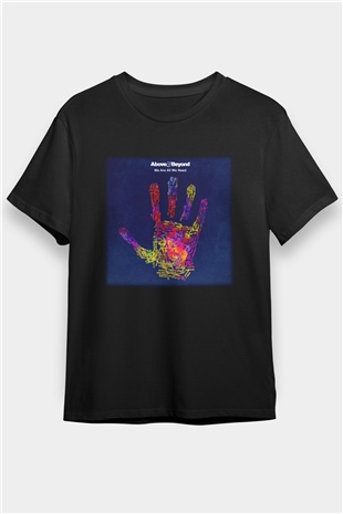 Above and Beyond Siyah Unisex Tişört T-Shirt - TişörtFabrikası