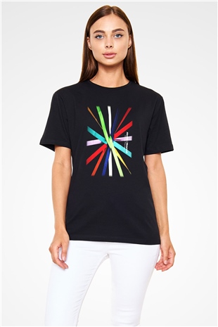 Above and Beyond Siyah Unisex Tişört T-Shirt - TişörtFabrikası