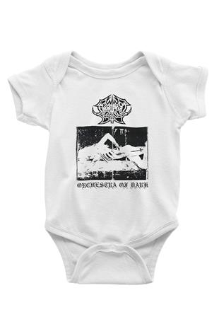 Abruptum Baskılı Beyaz Unisex Bebek Body - Zıbın