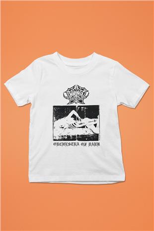 Abruptum Baskılı Beyaz Unisex Beyaz Çocuk Tişört - Tshirt