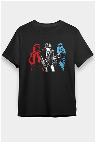AC DC Angus Young Siyah Unisex Tişört T-Shirt - TişörtFabrikası