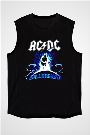 AC DC Ballbreaker Siyah Unisex Kolsuz Tişört