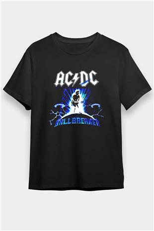 AC DC Ballbreaker Siyah Unisex Tişört T-Shirt - TişörtFabrikası