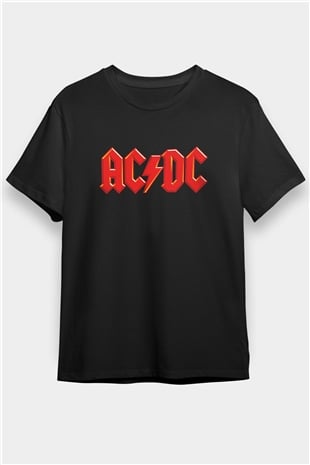 AC DC Highway To Hell Siyah Unisex Tişört T-Shirt - TişörtFabrikası