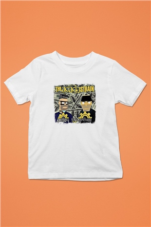 Acacia Strain Baskılı Unisex Beyaz Çocuk Tişört