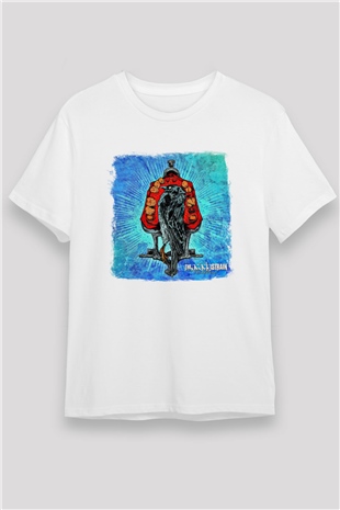 Acacia Strain Baskılı Unisex Beyaz Tişört