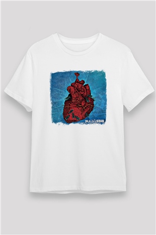 Acacia Strain Baskılı Unisex Beyaz Tişört