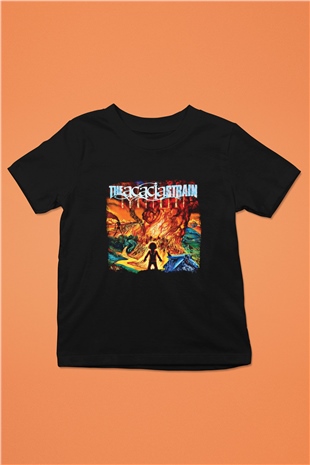 Acacia Strain Baskılı Unisex Siyah Çocuk Tişört