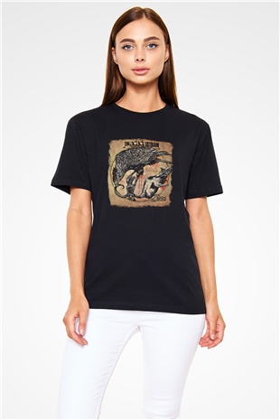 Acacia Strain Baskılı Unisex Siyah Tişört