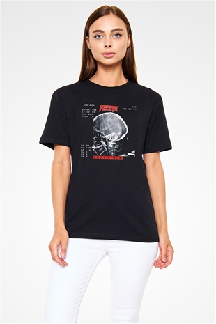 Accept Siyah Unisex Tişört T-Shirt - TişörtFabrikası
