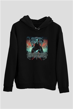 Accuser Siyah Unisex Hoodie