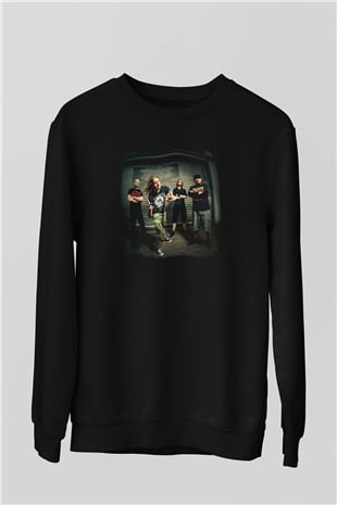 Accuser Siyah Unisex Sweatshirt