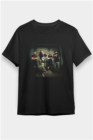 Accuser Siyah Unisex Tişört T-Shirt - TişörtFabrikası