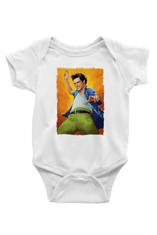 Ace Ventura Beyaz Bebek Body - Zıbın