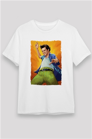 Ace Ventura Beyaz Unisex Tişört