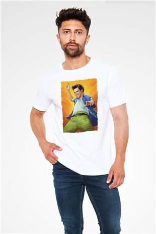 Ace Ventura Beyaz Unisex Tişört