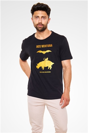 Ace Ventura Siyah Unisex Tişört