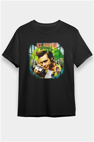 Ace Ventura Siyah Unisex Tişört