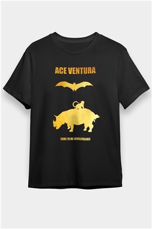 Ace Ventura Siyah Unisex Tişört