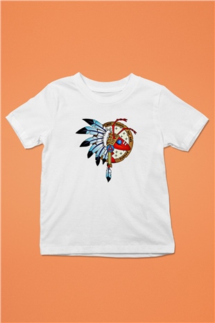 Adam Ant Baskılı Unisex Beyaz Çocuk Tişört