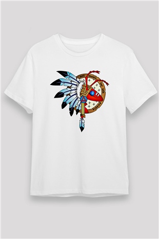 Adam Ant Baskılı Unisex Beyaz Tişört