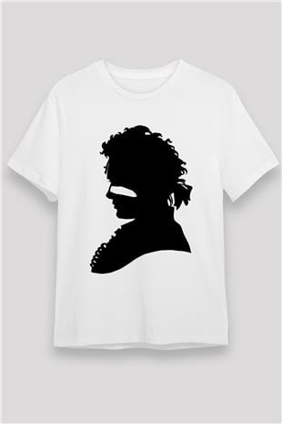 Adam Ant Beyaz Unisex Tişört T-Shirt - TişörtFabrikası
